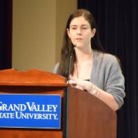 GVSU student presenter